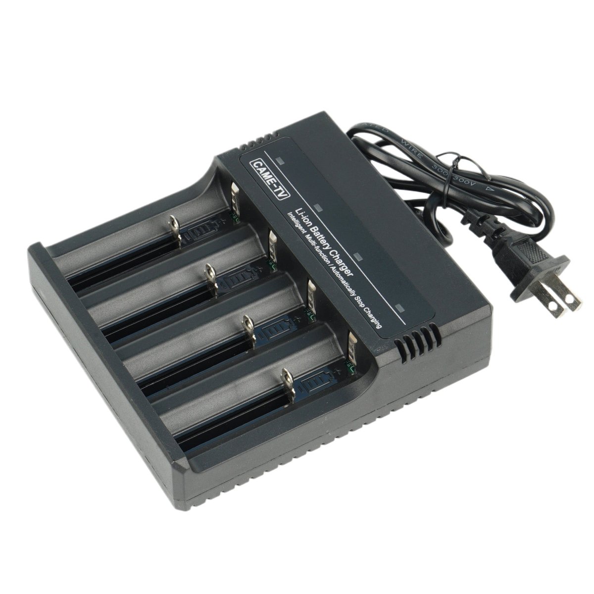 18650 Battery Charger - 4 Channels - CAME - TV