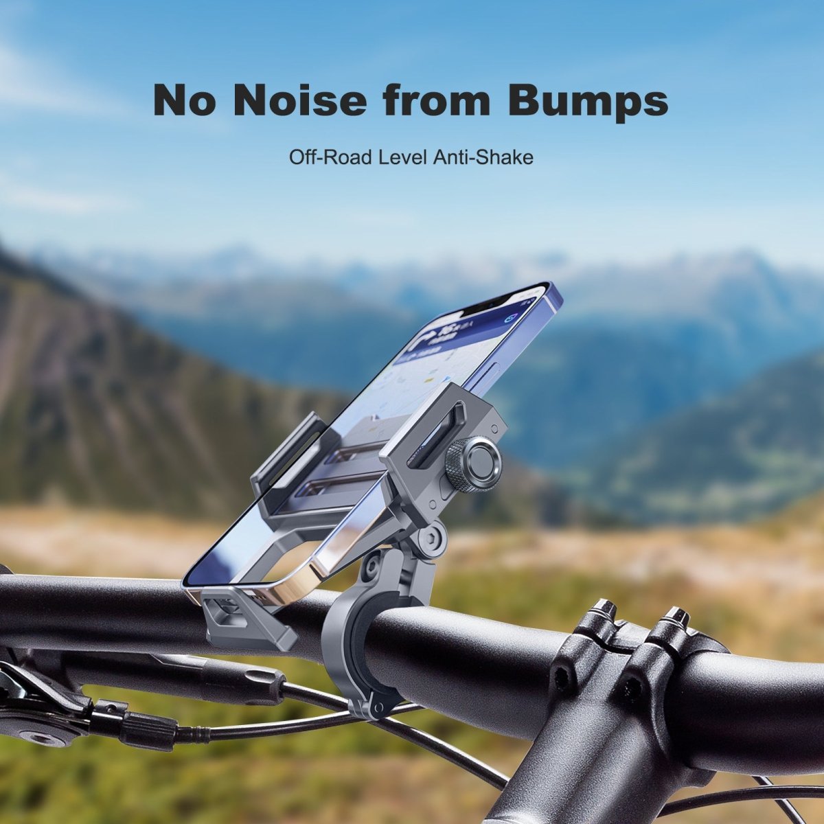 360° Rotating Aluminum Alloy Cycling Phone Holder - CAME - TV