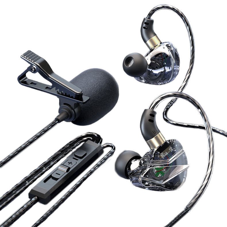 5 Pack In Ear Wired HiFi Earphone with Microphone, Suitable for NANO - CAME - TV