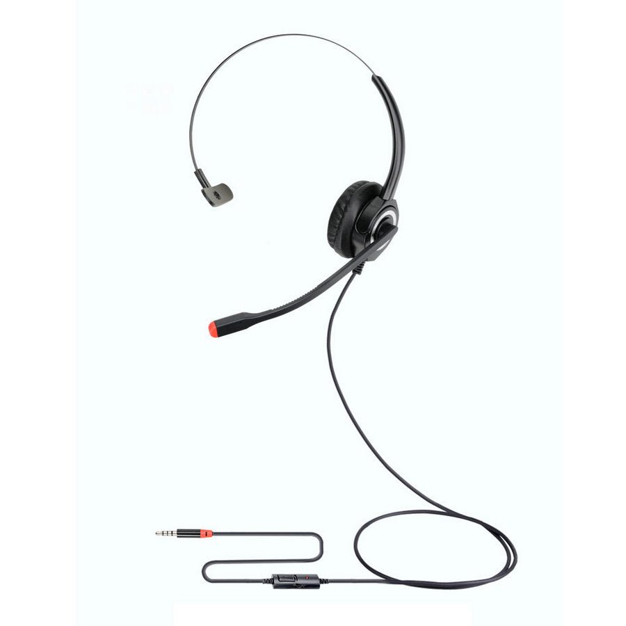5 Pack Lightweight Wired Headset with 3.5mm TRRS Interface and Noise-Cancelling Microphone, Suitable for NANO - CAME-TV