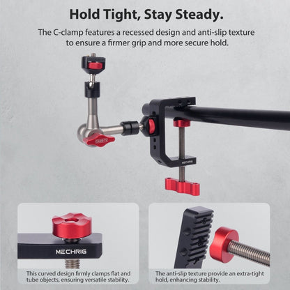 C - Clamp Camera Mount with 1/4" Screw - CAME - TV