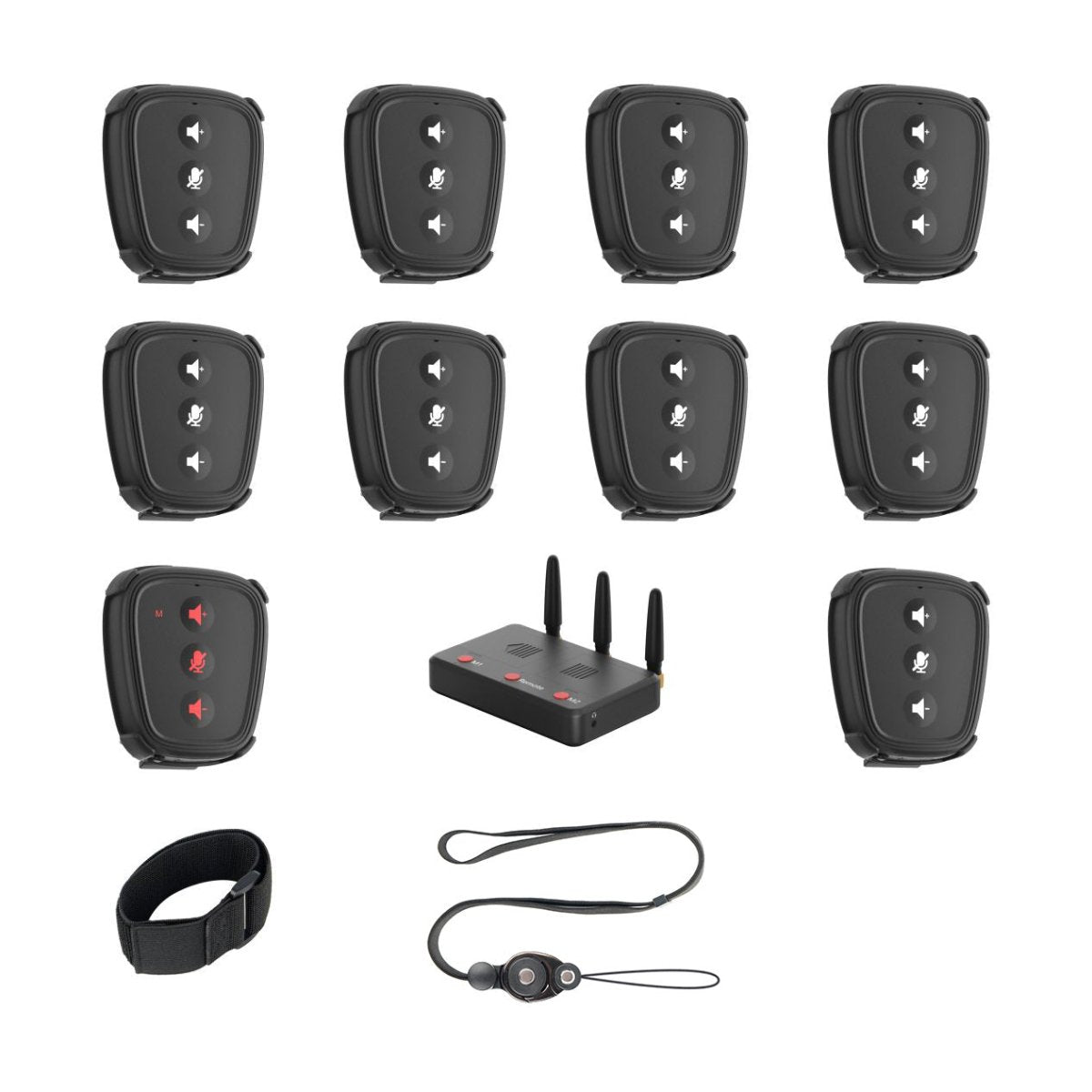 CAME - TV Nano, A Small Digital Wireless Intercom Pod - NANO 10PCS (With HUB) - CAME - TV