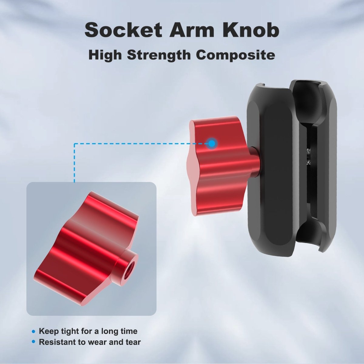 Double Socket Arm 25 mm/1 Inch Ball Head Clamp - CAME - TV