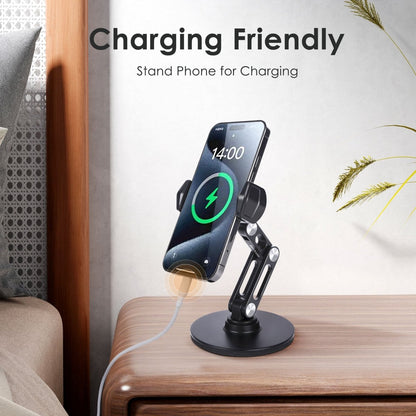 Mechrig 360° Rotating Foldable Desktop Aluminum Phone Holder - CAME - TV