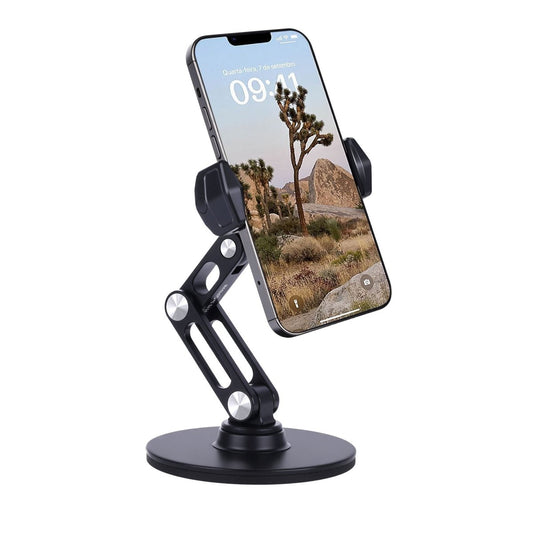 Mechrig 360° Rotating Foldable Desktop Aluminum Phone Holder - CAME - TV