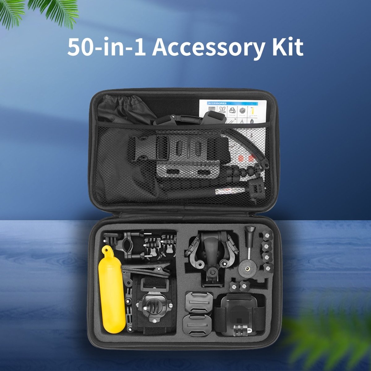 Mechrig Action Camera Accessory Kit 50 in 1 - CAME - TV