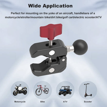 Mechrig Cycling Ball Head Aluminum Alloy Super Clamp - CAME - TV