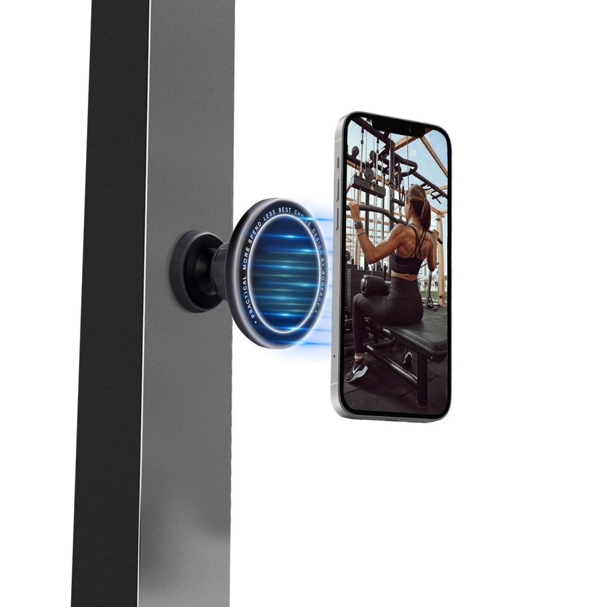 Mechrig Double - sided Magnetic Rotatable Selfie Phone Holder - CAME - TV