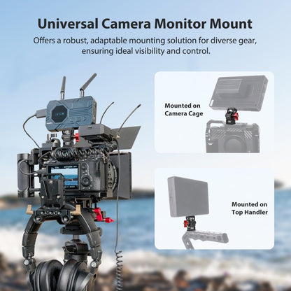 Mechrig Knob Adjustment Damping Tripod Head Arri Locating Pin 1/4" Screws to 1/4" Screws - CAME - TV