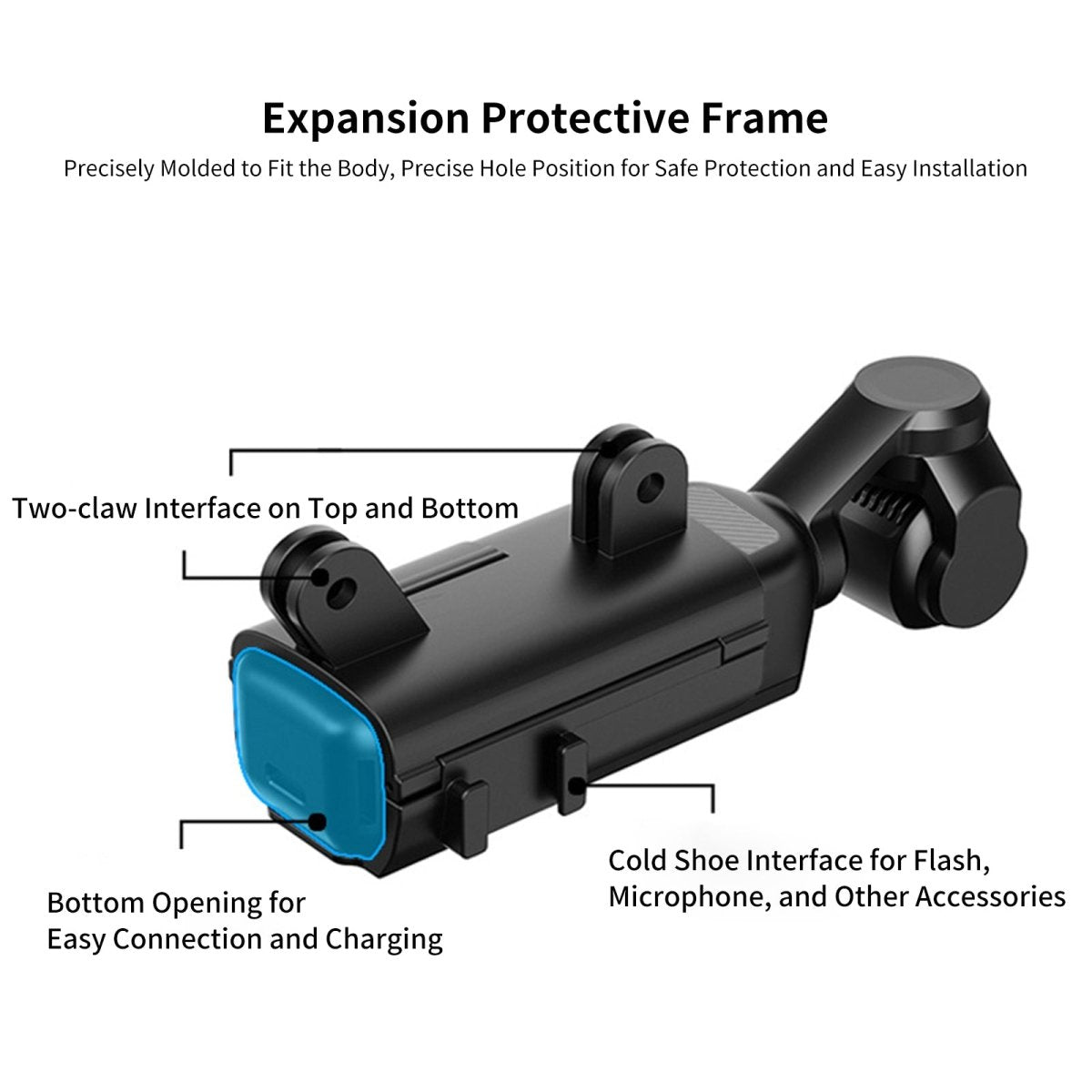 Mechrig Magnetic Expansion Stand Base for DJI Pocket3 - CAME - TV