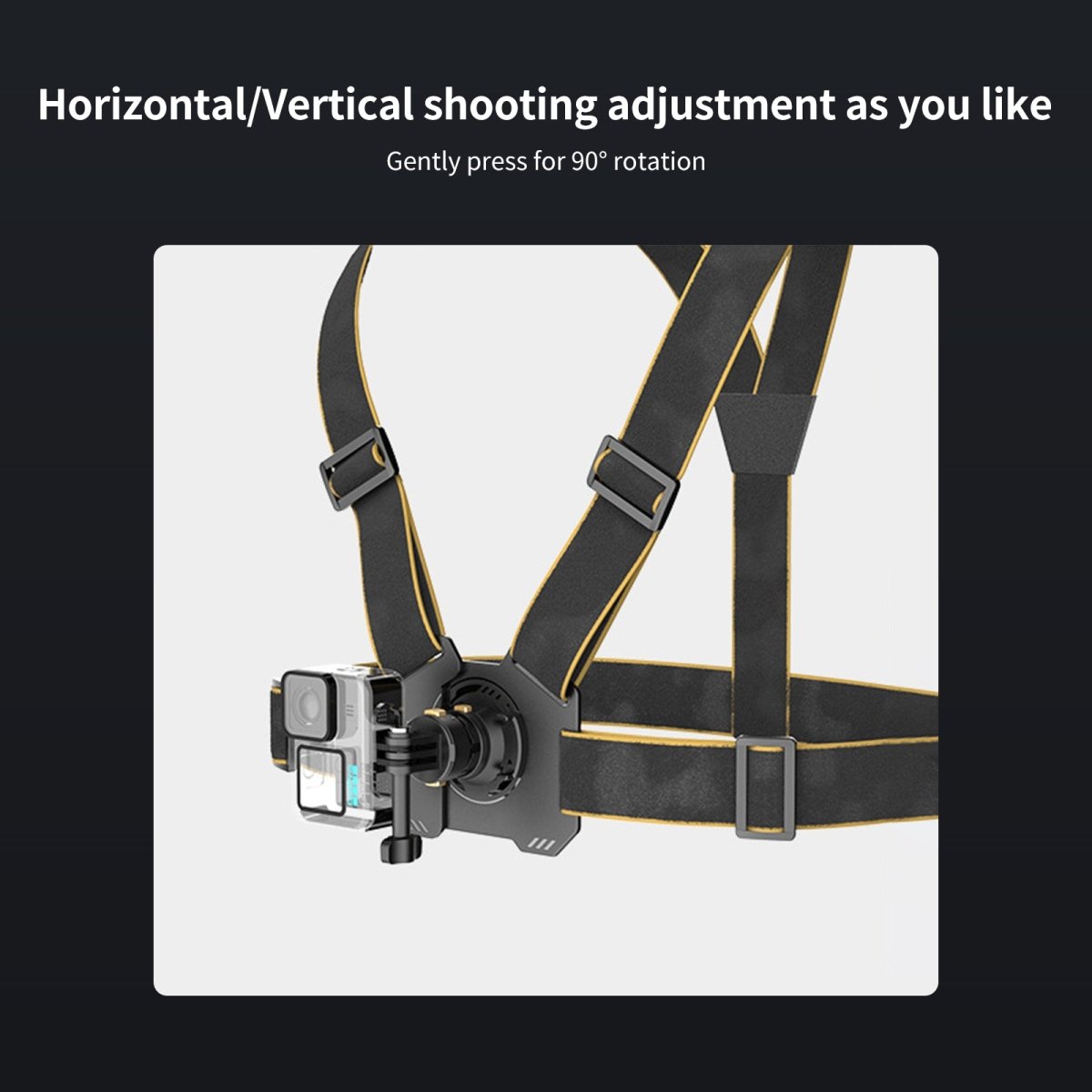 Mechrig Magnetic Quick Release Chest Strap Mount for GoPro - CAME - TV