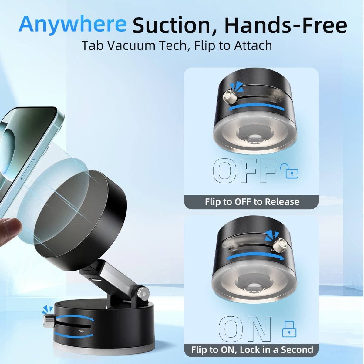 Mechrig Magnetic Retractable Folding Portable Car Suction Phone Holder - CAME - TV