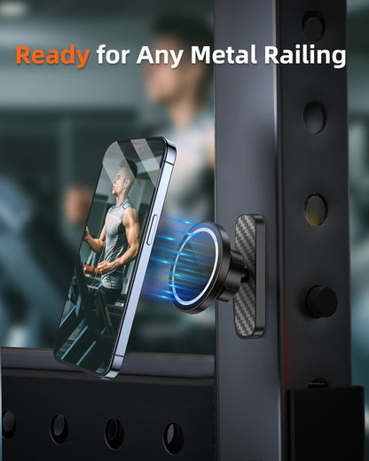 Mechrig Magnetic Rotating Phone Holder for Gym - CAME - TV