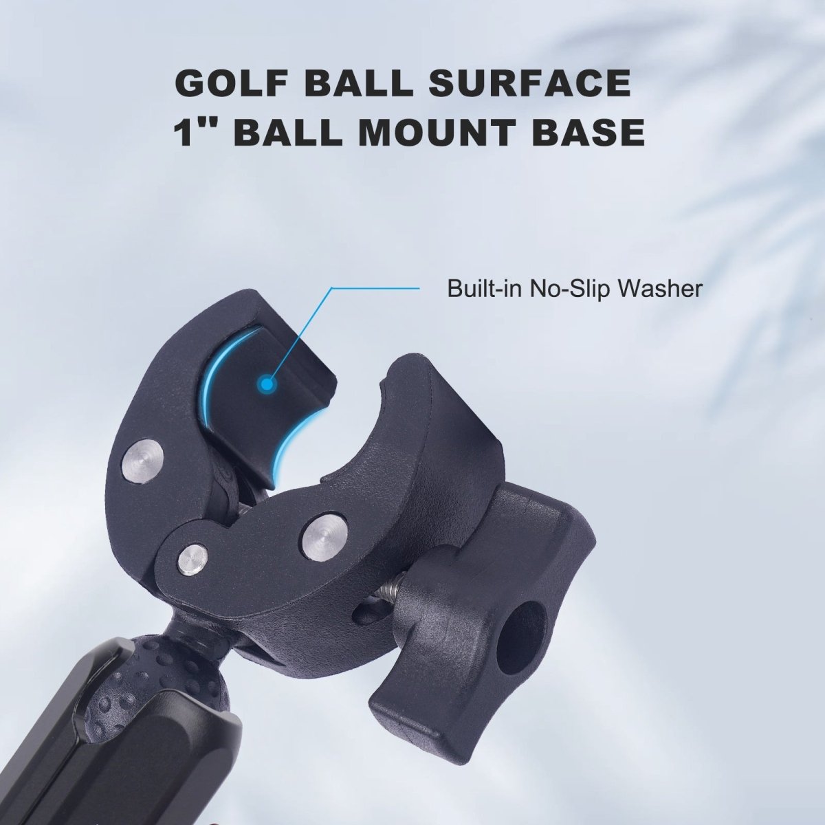 Mechrig Nylon 1" Golf Ball Head Super Clamp - CAME - TV