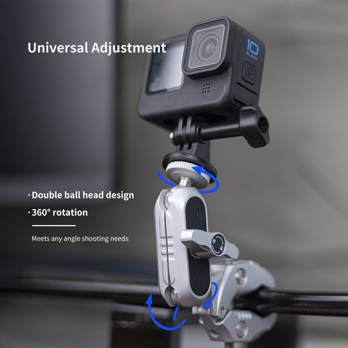 Multi Function Super Clamp With Ball Head Magic Arm - CAME - TV