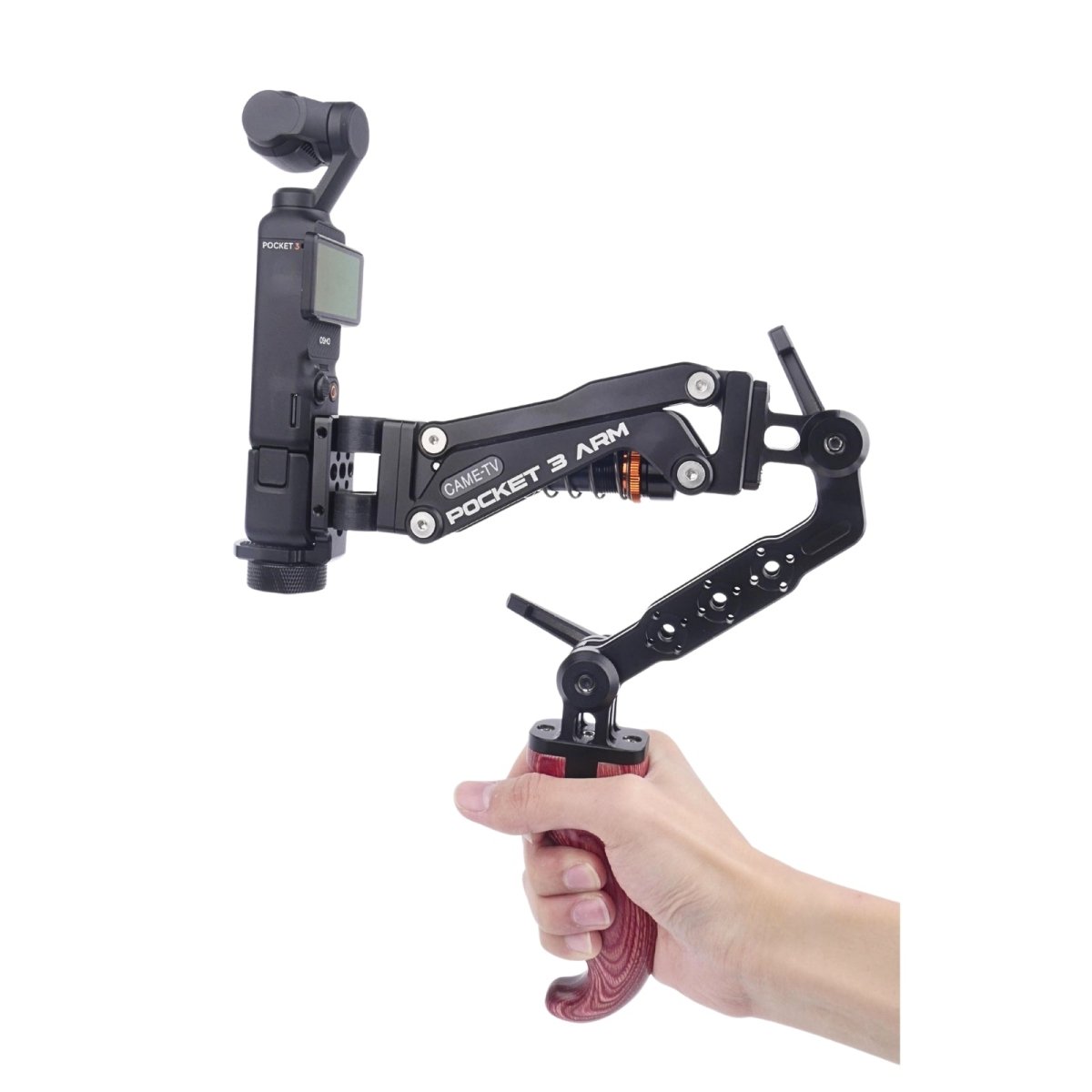 Multifunctional Shock Absorber Arm With Solid Wood Handle - CAME - TV