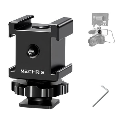 Triple Cold Shoe Camera Expansion Mount Base - CAME - TV