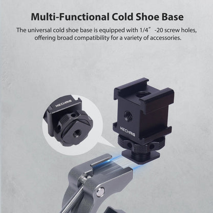 Triple Cold Shoe Camera Expansion Mount Base - CAME - TV