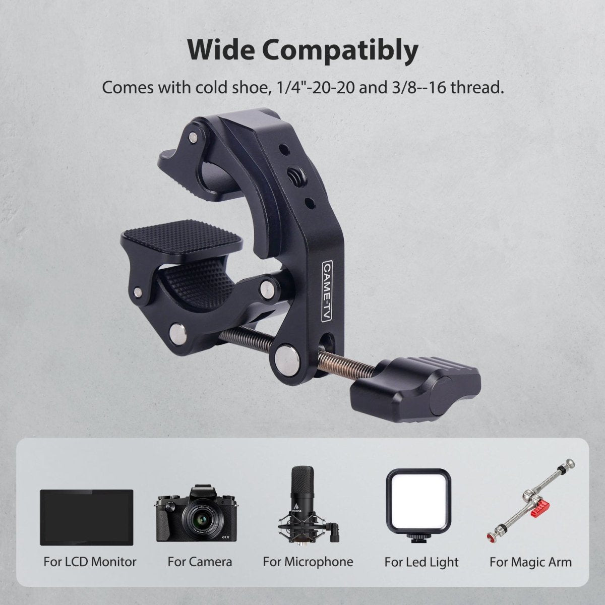 Universal Super Clamp with Movable Feet - CAME - TV