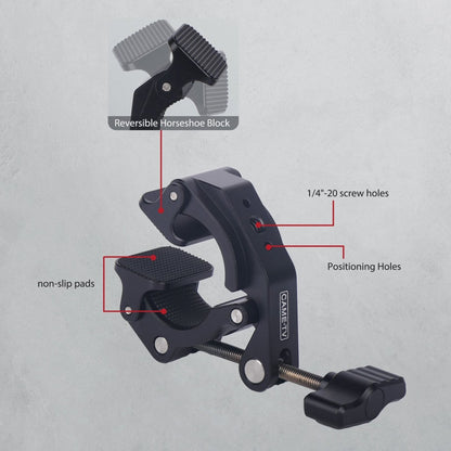 Universal Super Clamp with Movable Feet - CAME - TV