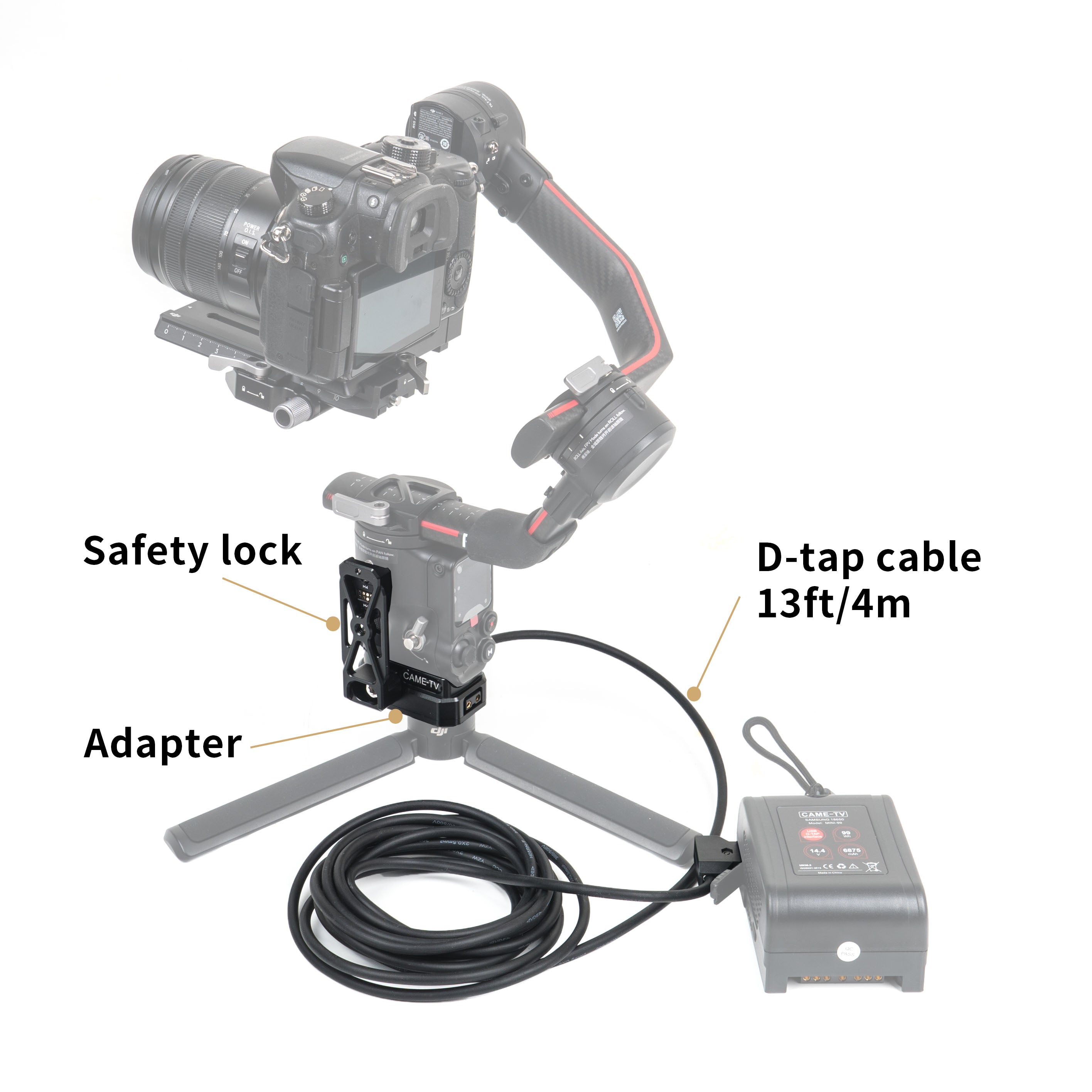 CAME 2-12kg Load Pro Camera Video Stabilizer With Case – CAME-TV