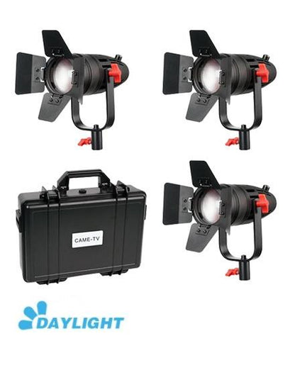 CAME-TV Boltzen 30w Travel Kits Fresnel Fanless Focusable LED Daylight Pack 18800 Lux@1m - CAME-TV