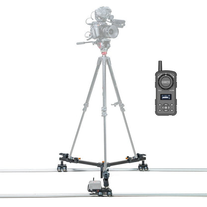 CAME-TV Power Dolly Kit For Tripod Available With Rails - CAME-TV