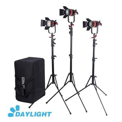 CAME-TV Q-55W Boltzen 55w Travel Kits MARK II High Output Fresnel Focusable LED Daylight 21000 Lux@1m - CAME-TV